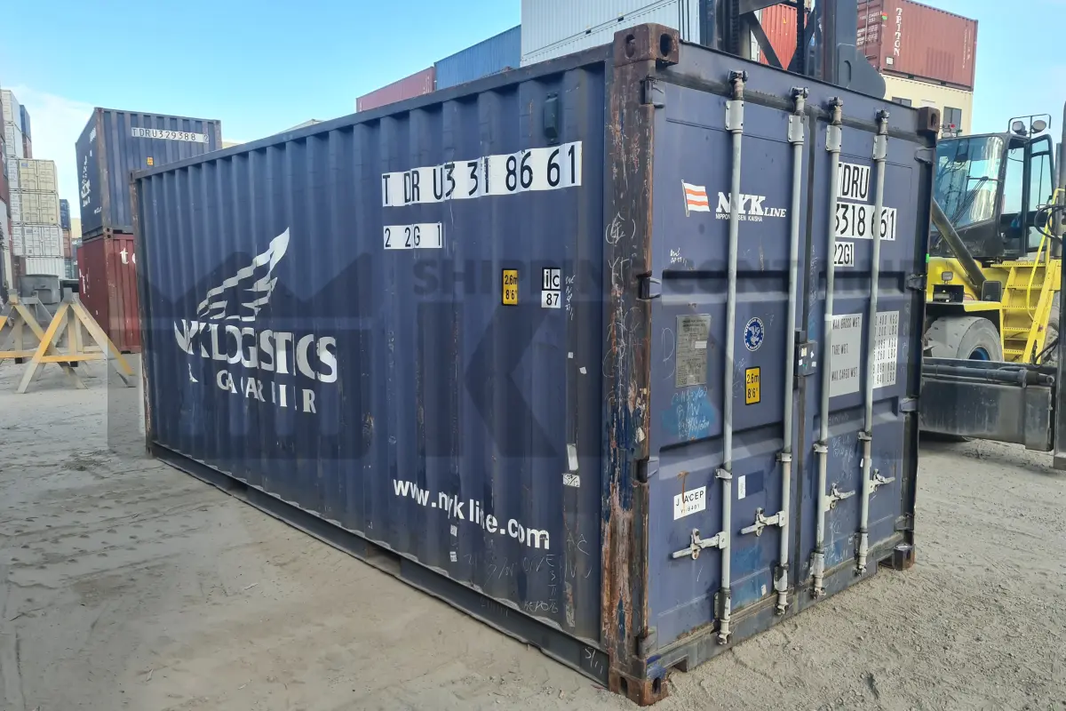20' Standard Height Steel Container (Doors One End)