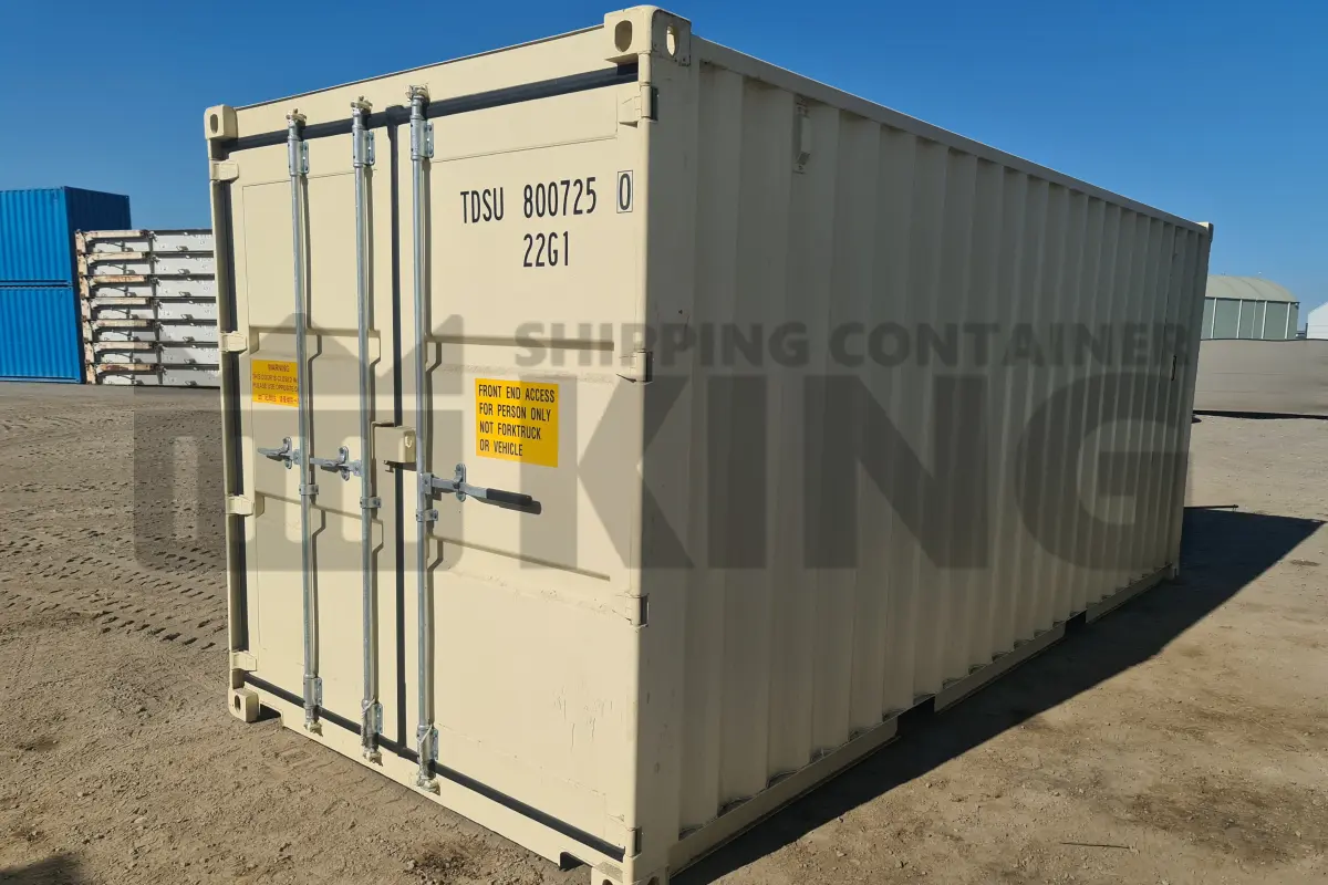 20' Standard Height Steel Container (Doors Both Ends)