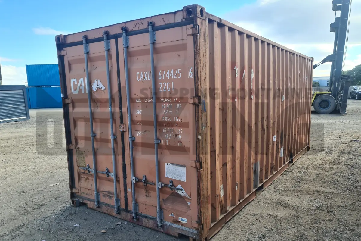 20' Standard Height Steel Container (Doors One End)