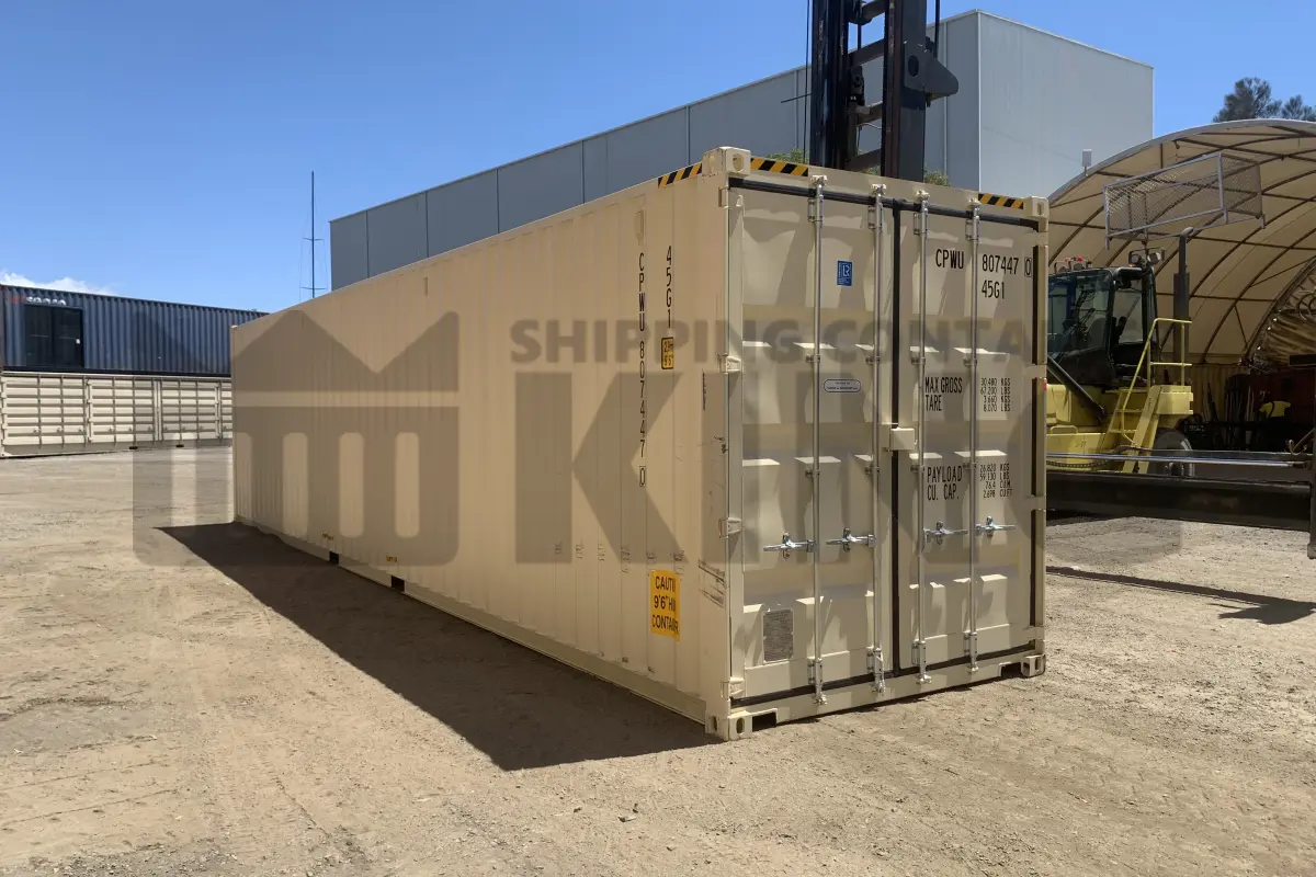 40' High Cube Steel Container (Doors One End)