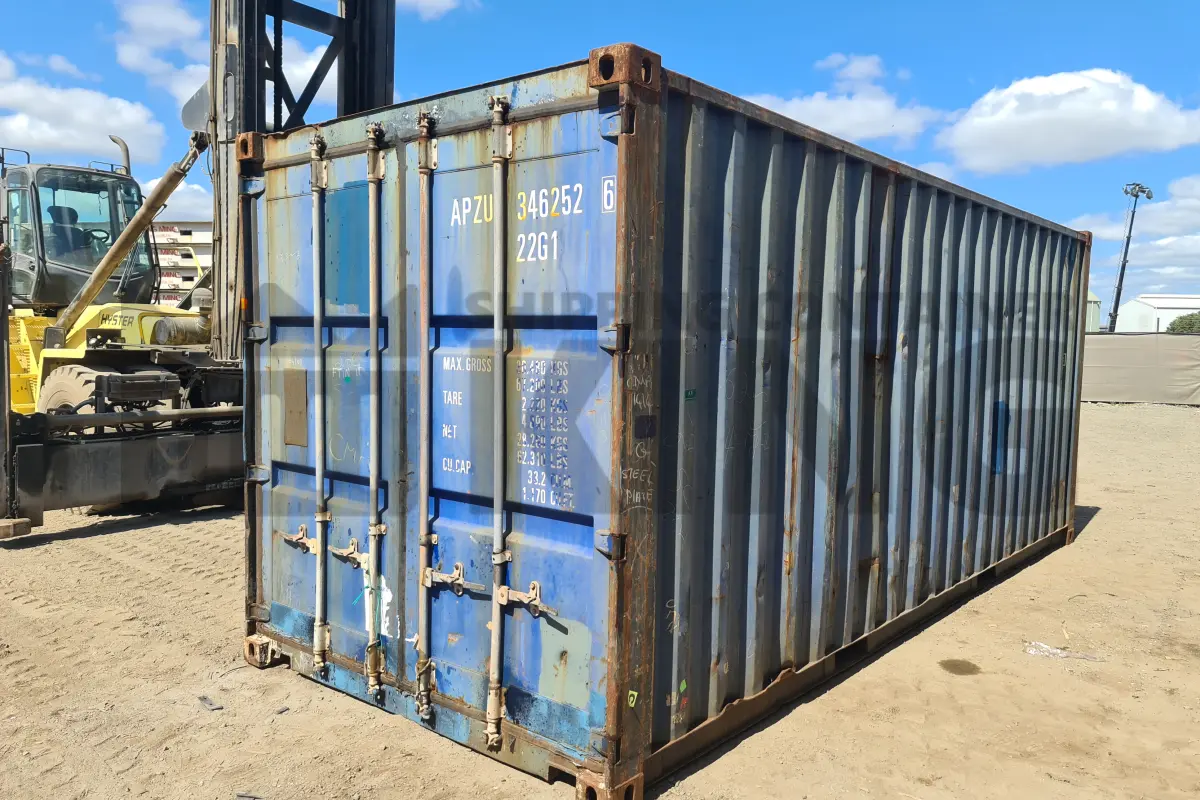 20' Standard Height Steel Container (Doors One End)
