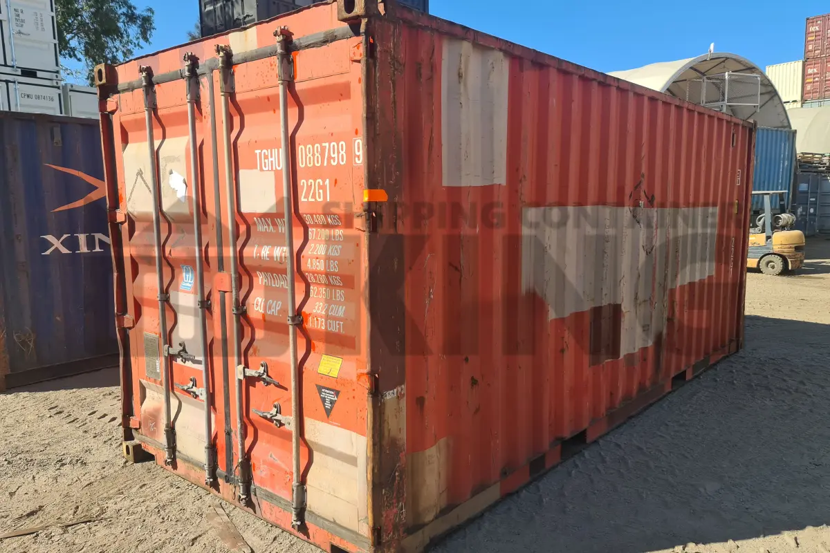 20' Standard Height Steel Container (Doors One End)
