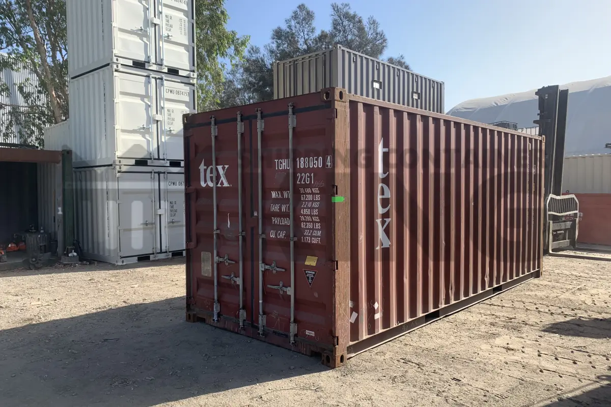 20' Standard Height Steel Container (Doors One End)