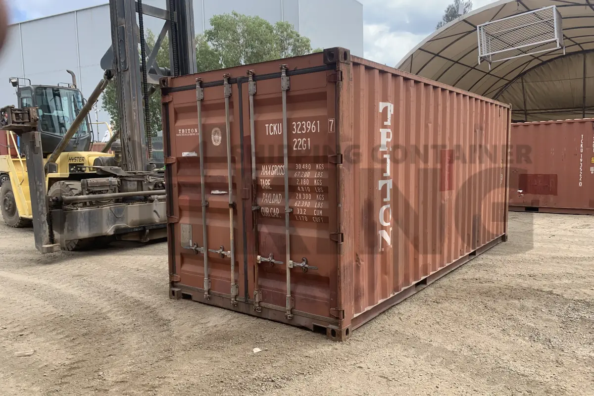20' Standard Height Steel Container (Doors One End)