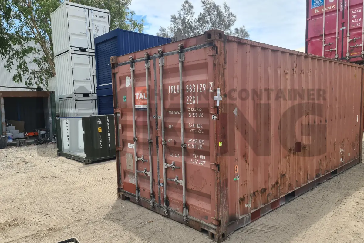 20' Standard Height Steel Container (Doors One End)