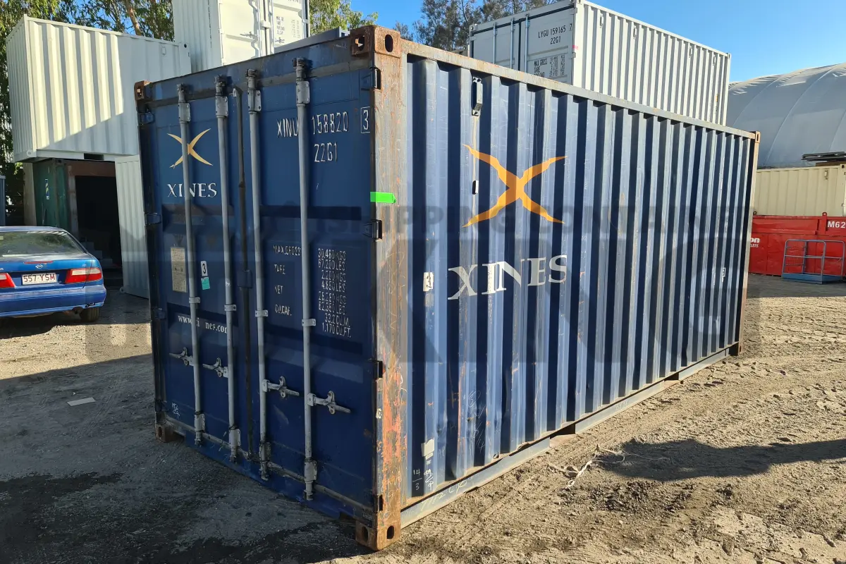 20' Standard Height Steel Container (Doors One End)