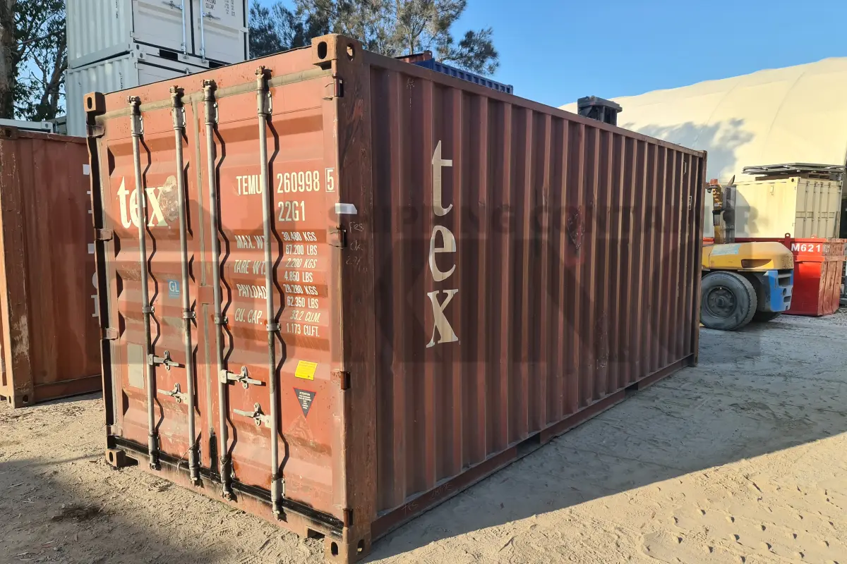 20' Standard Height Steel Container (Doors One End)