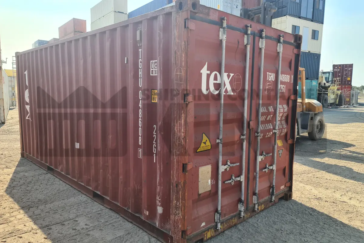 20' Standard Height Steel Container (Doors One End)