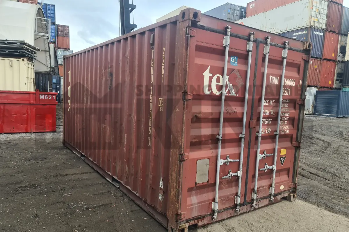 20' Standard Height Steel Container (Doors One End)