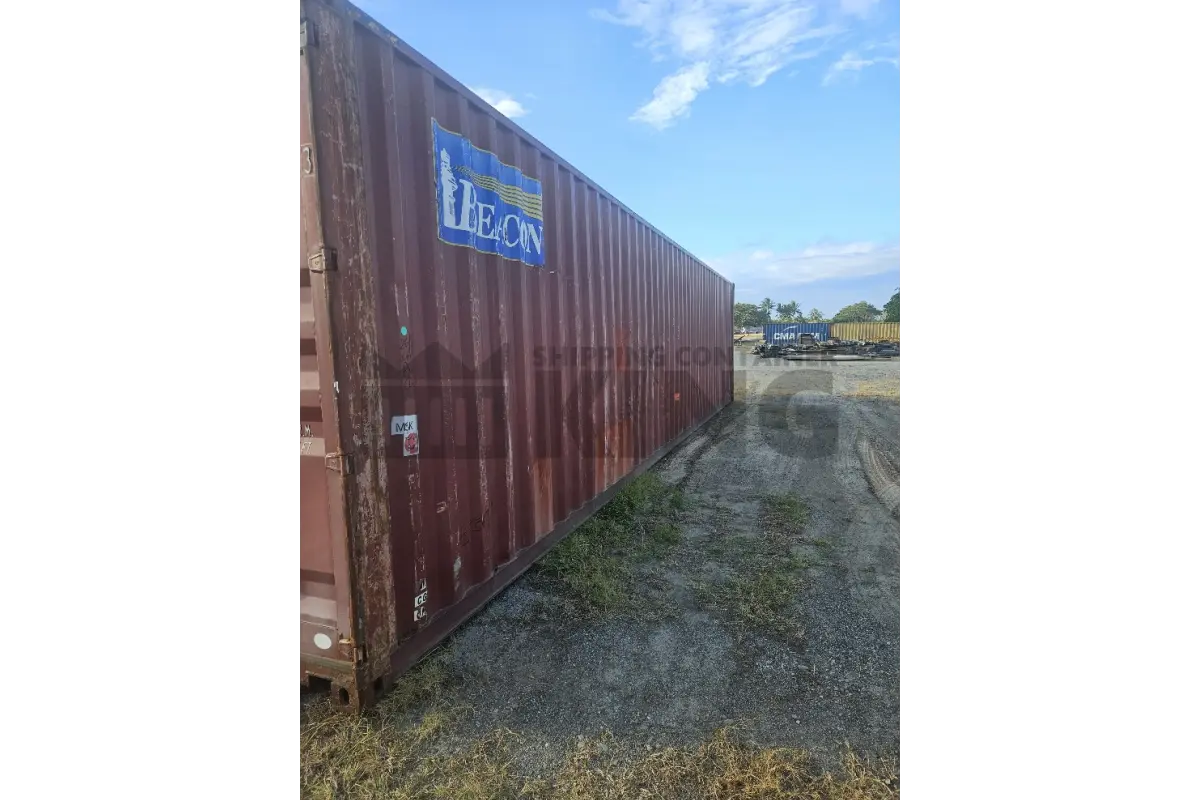 40' High Cube Steel Container (Doors One End)