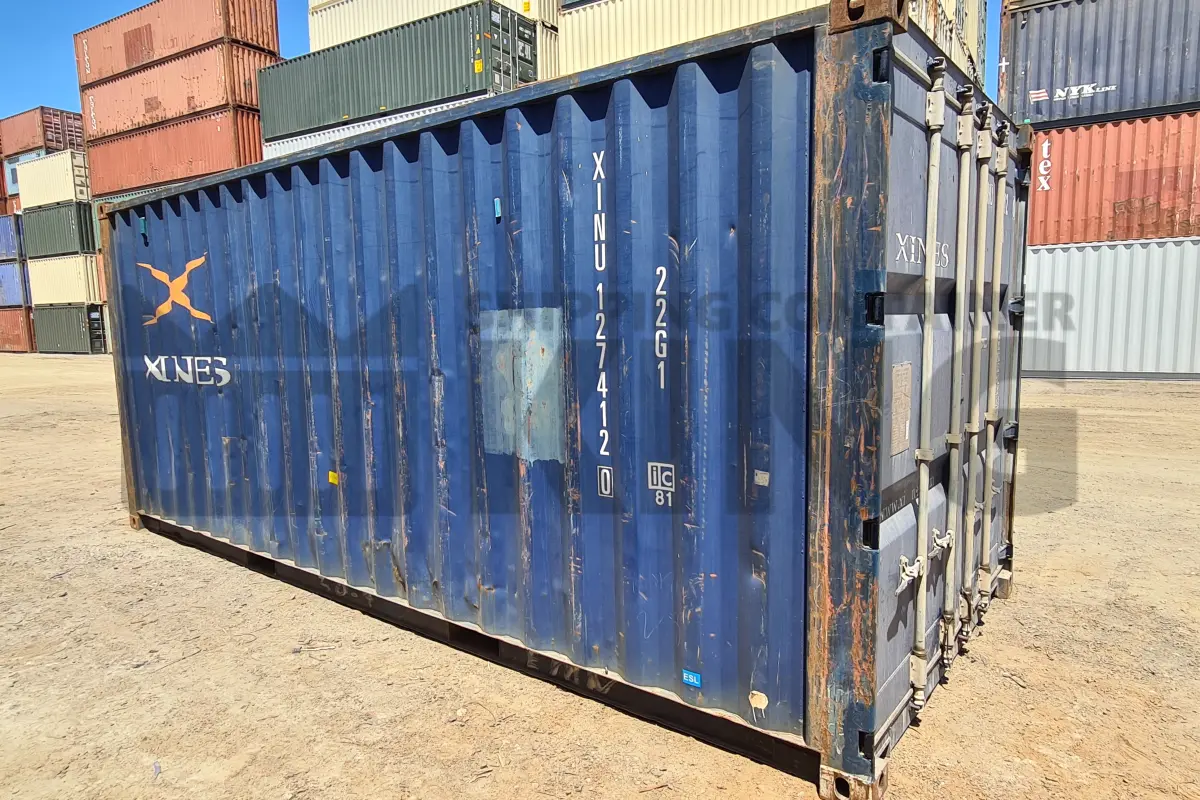 20' Standard Height Steel Container (Doors One End)