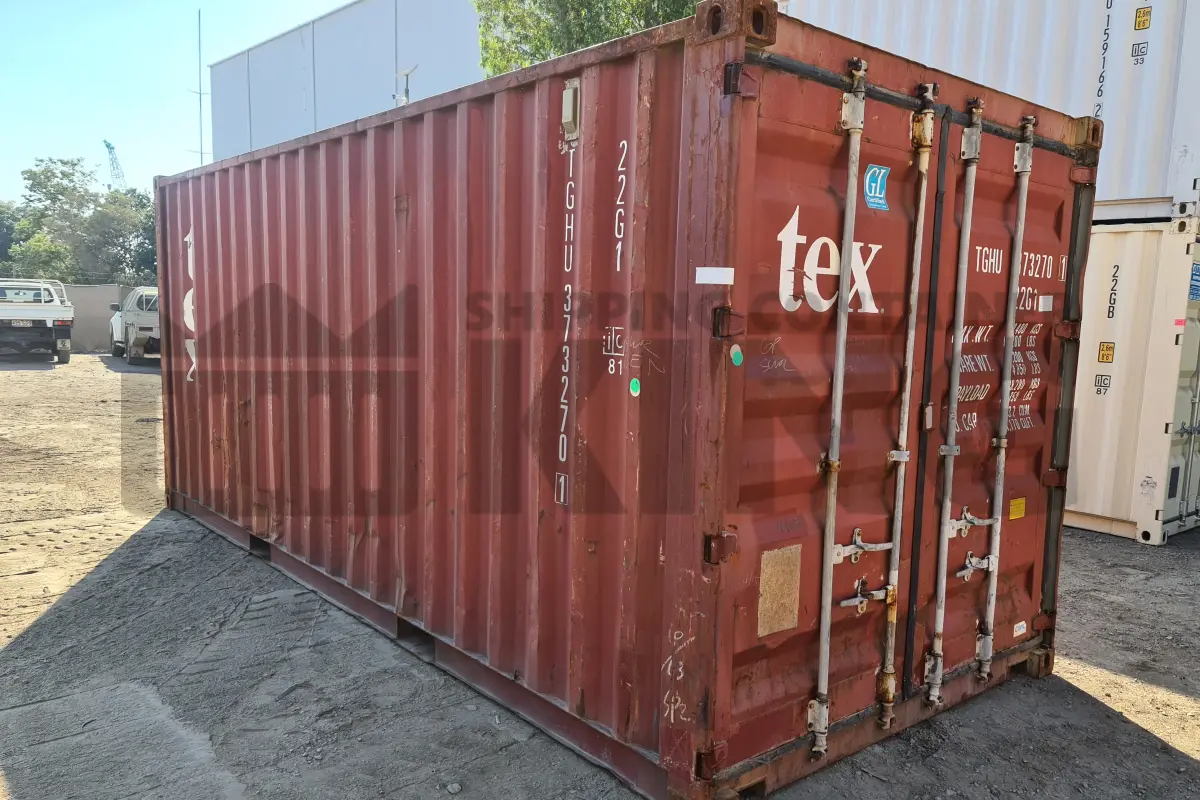 20' Standard Height Steel Container (Doors One End)
