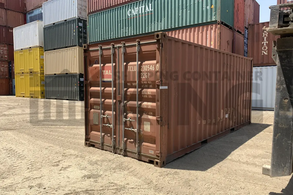 20' Standard Height Steel Container (Doors One End)