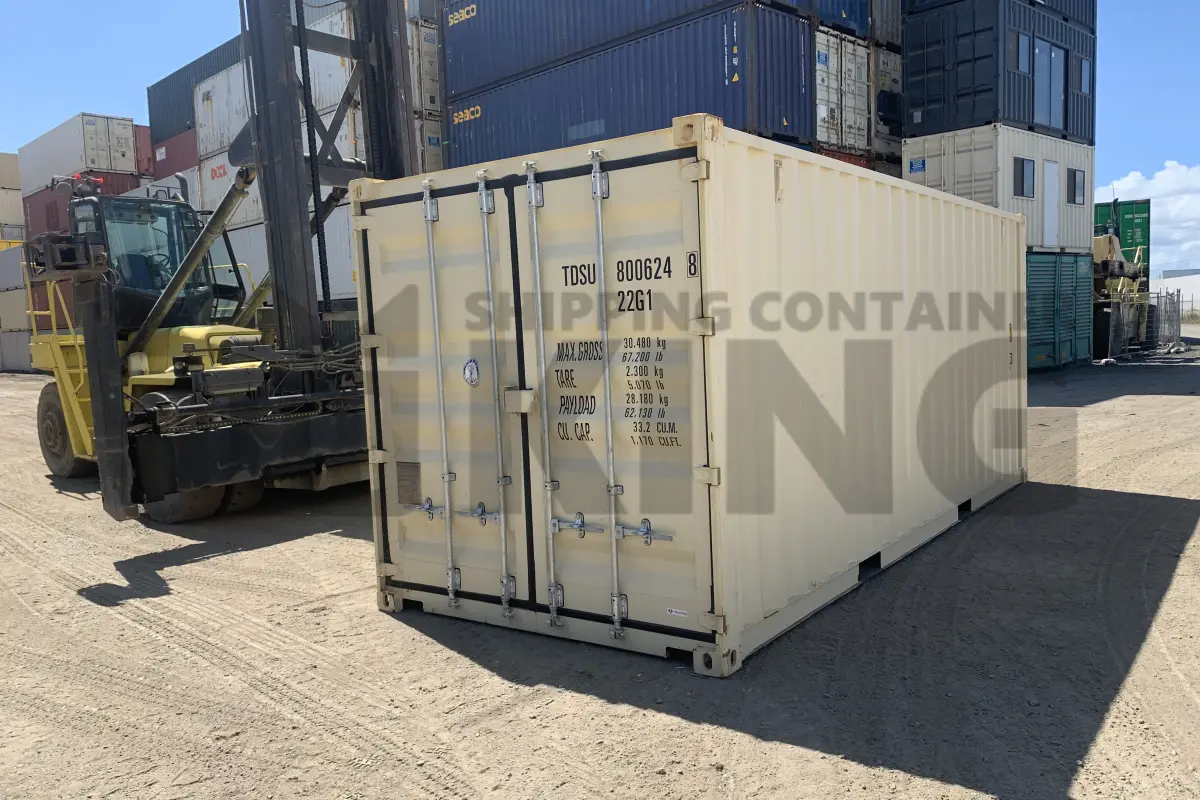 20' Standard Height Steel Container (Doors Both Ends)