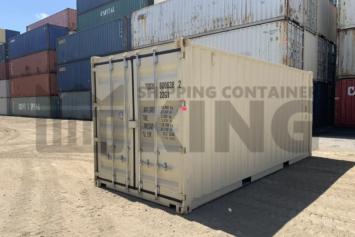 20' Standard Height Steel Container (Doors Both Ends)