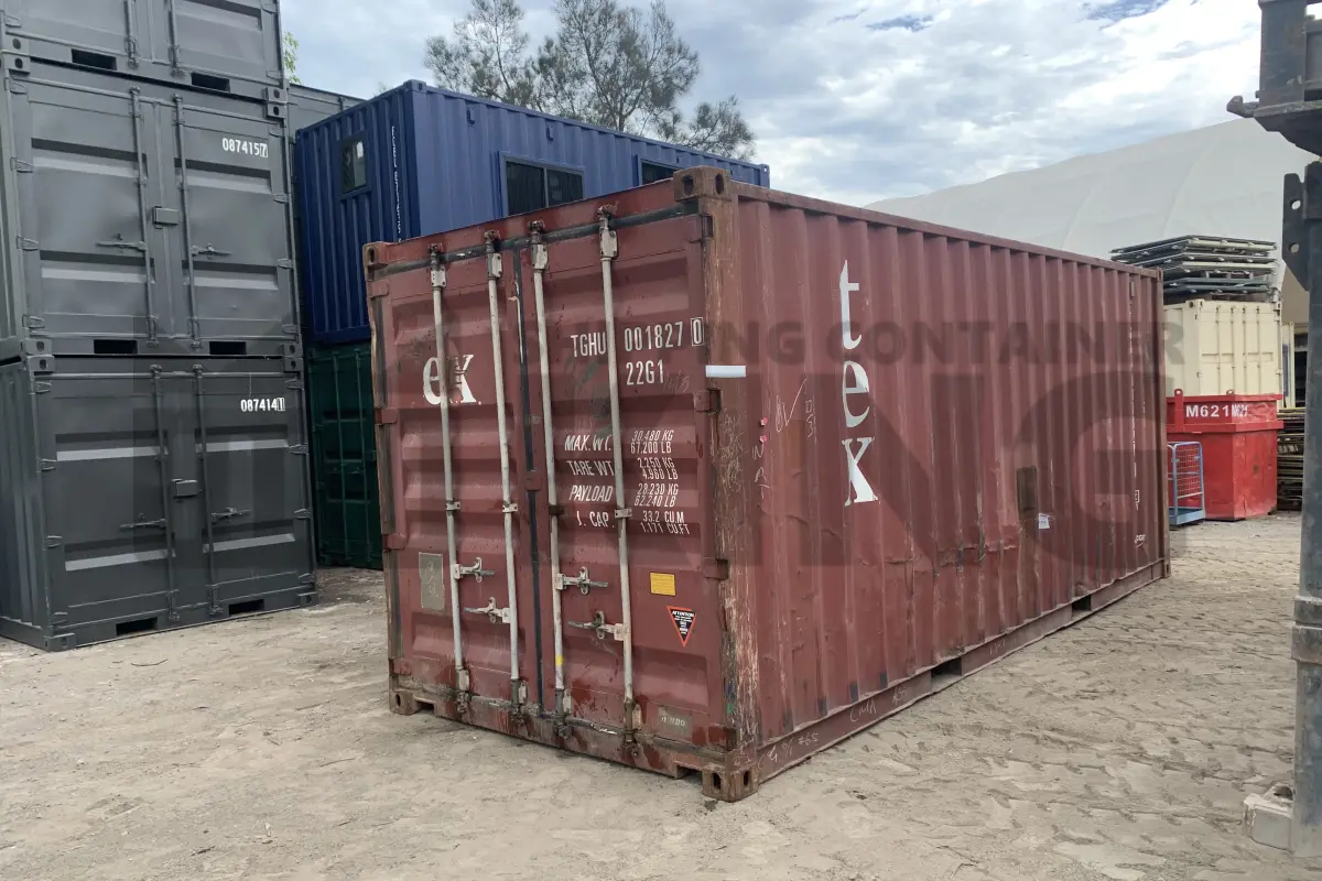 20' Standard Height Shipping Container