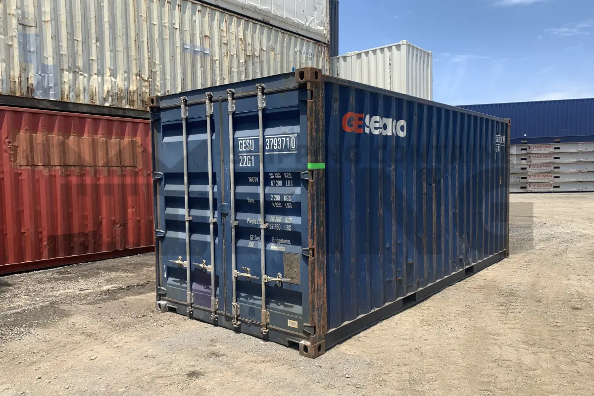 20' Standard Height Steel Container (Doors One End)