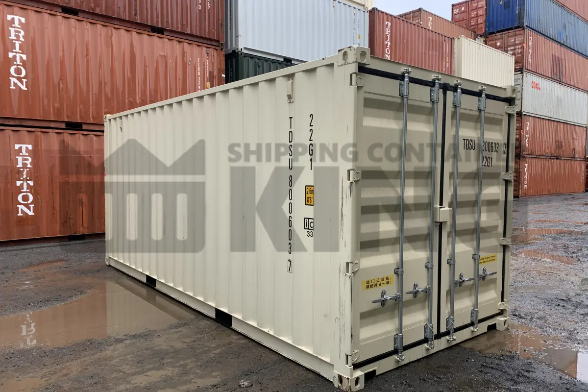 20' Standard Height Steel Container (Doors Both Ends)