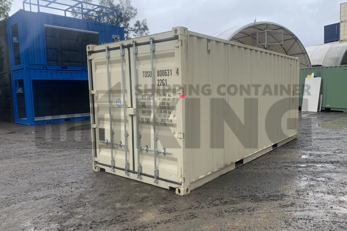 20' Standard Height Steel Container (Doors Both Ends)
