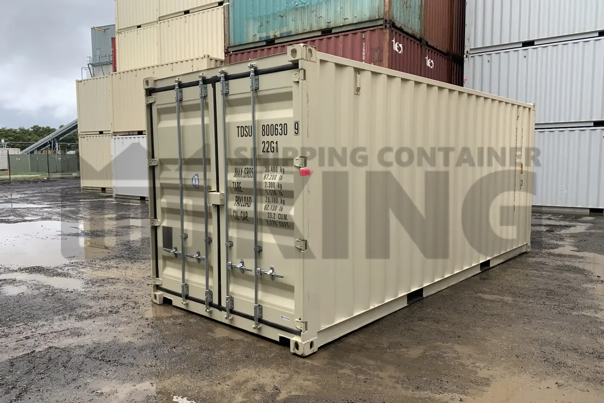 20' Standard Height Steel Container (Doors Both Ends)