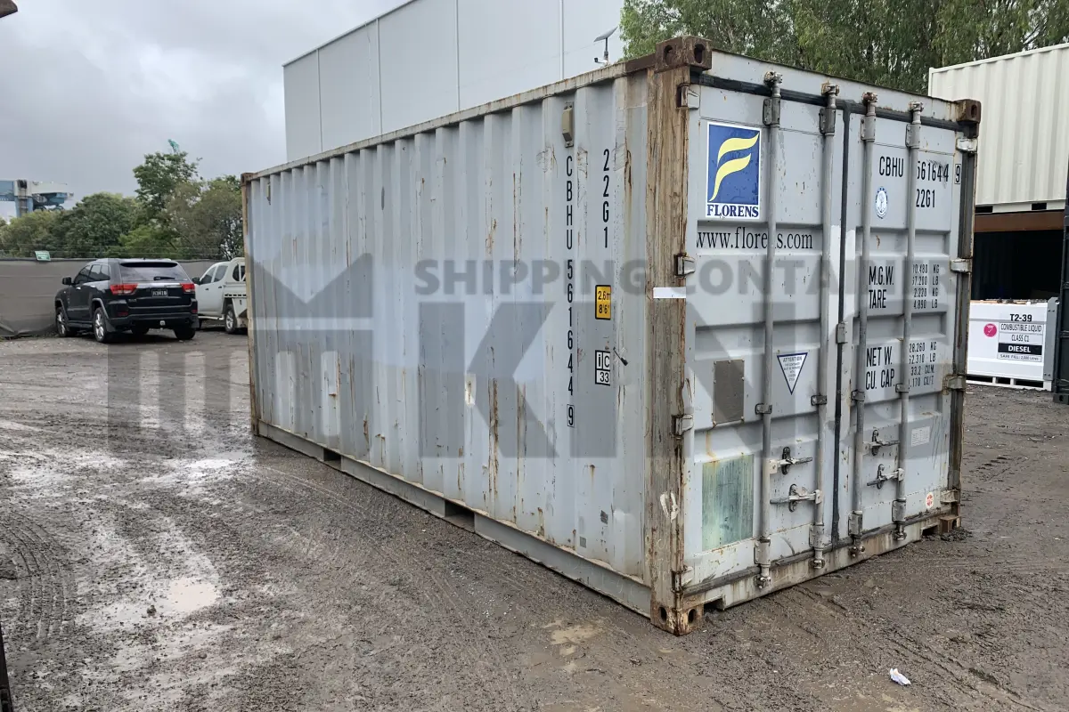 20' Standard Height Steel Container (Doors One End)