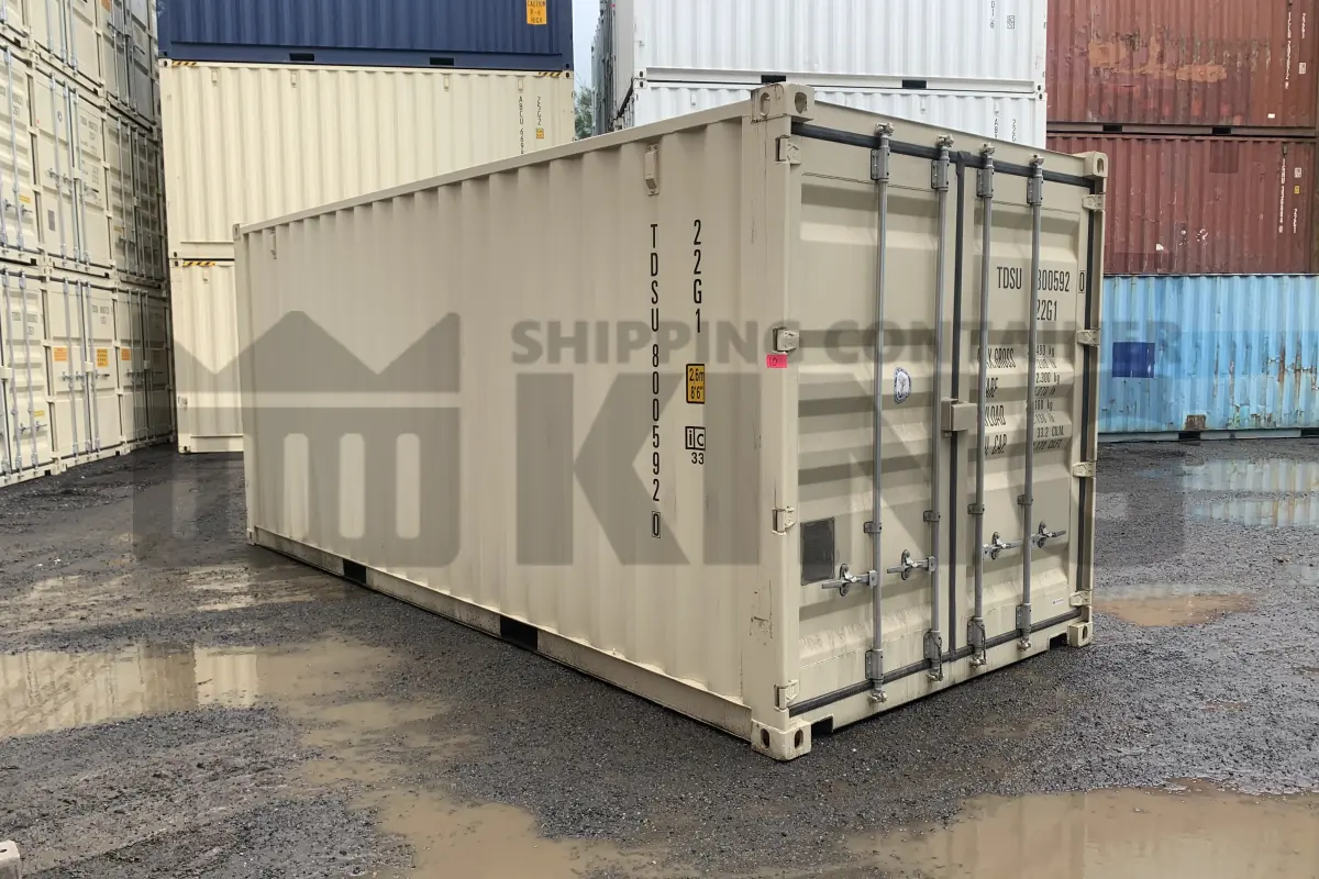 20' Standard Height Steel Container (Doors Both Ends)