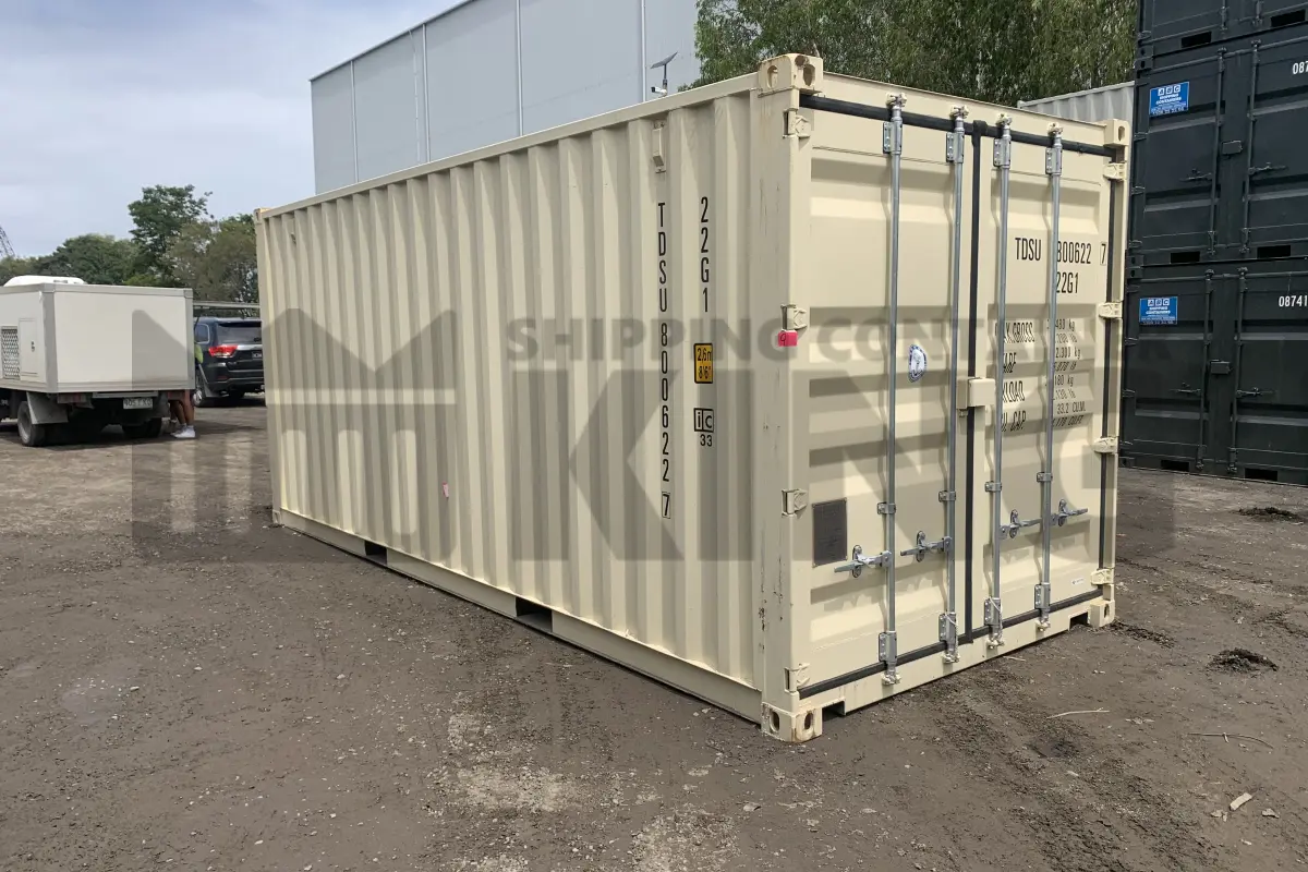 20' Standard Height Steel Container (Doors Both Ends)