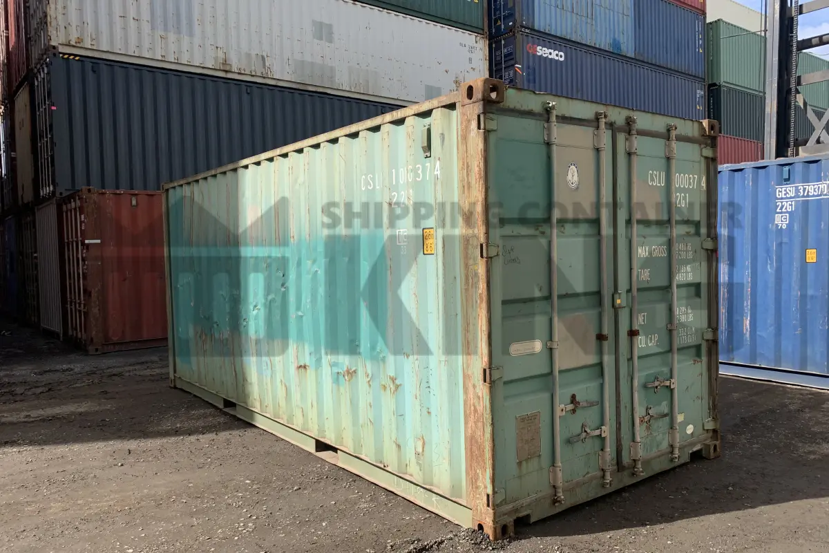 20' Roughie (Standard Height Steel Container - Doors One End)