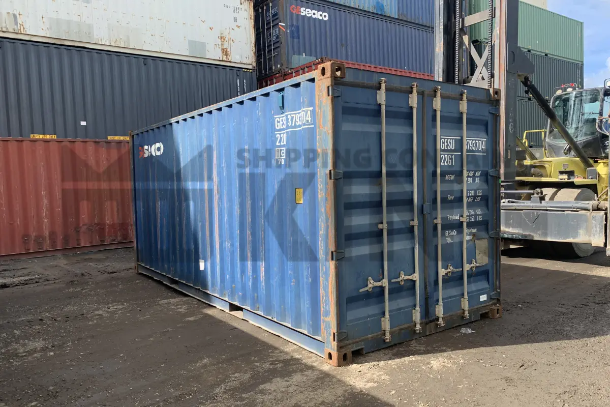 20' Standard Height Steel Container (Doors One End)