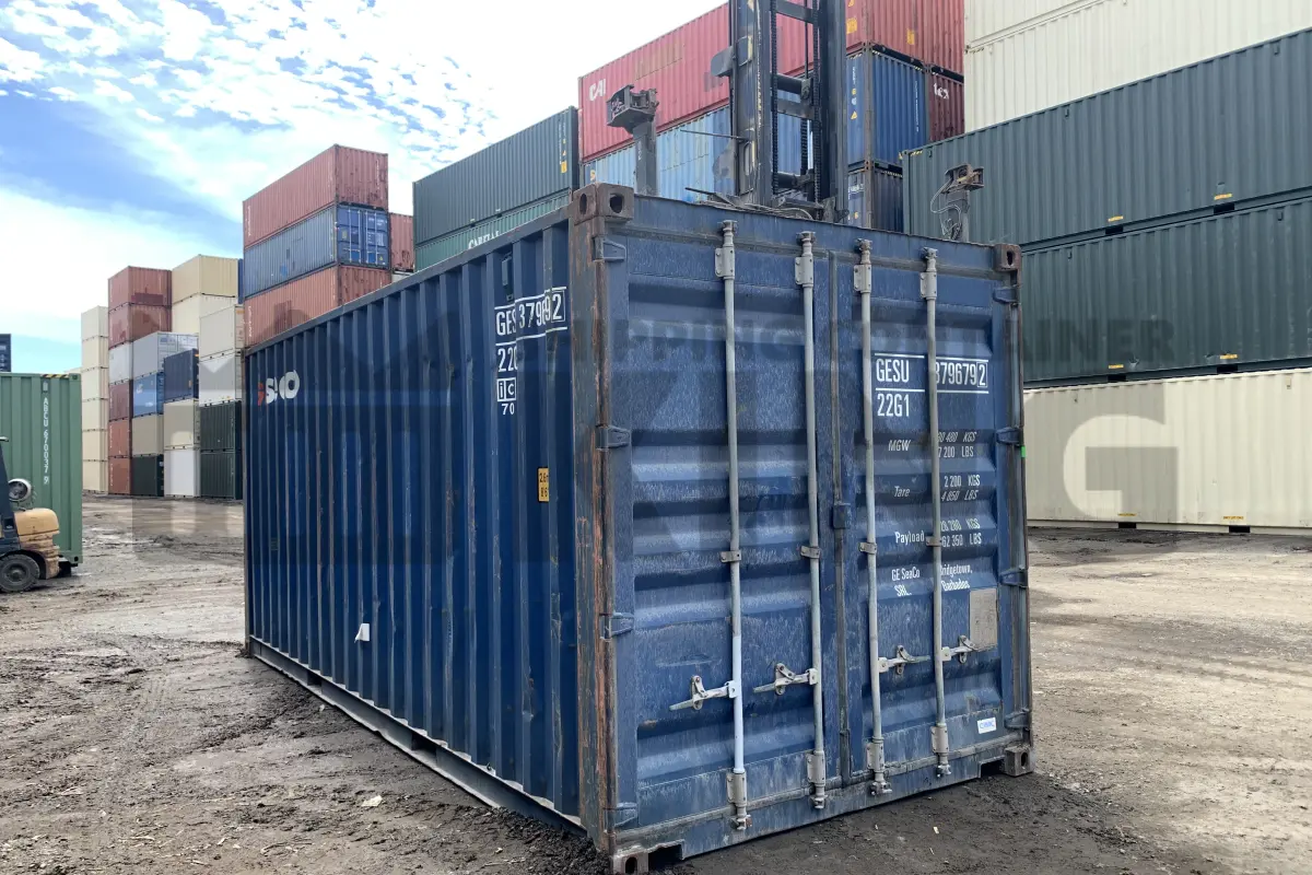 20' Standard Height Steel Container (Doors One End)