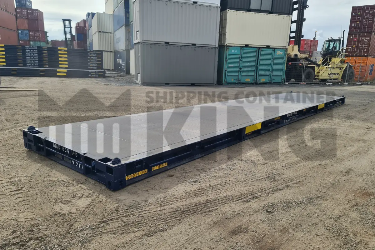 40' Platform 316mm Base Depth Shipping Container (Built In Twist Lock)