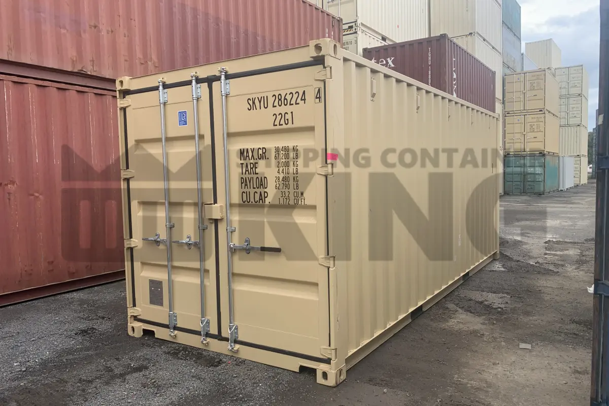 20' Standard Height Shipping Container