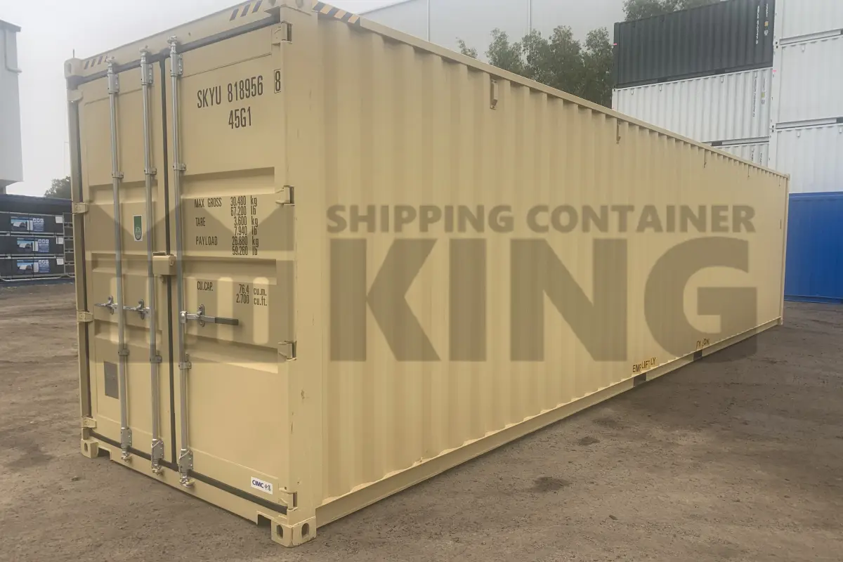 40' High Cube Shipping Container