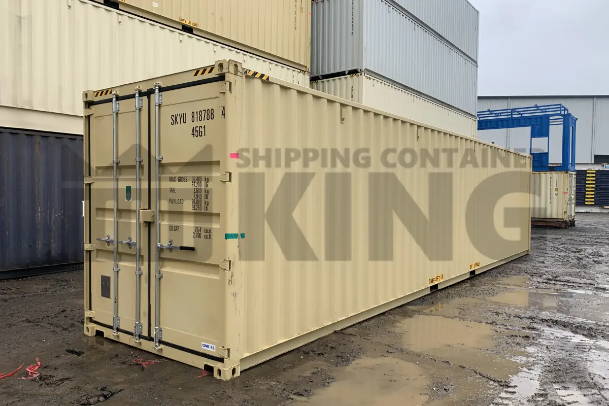 40' High Cube Shipping Container