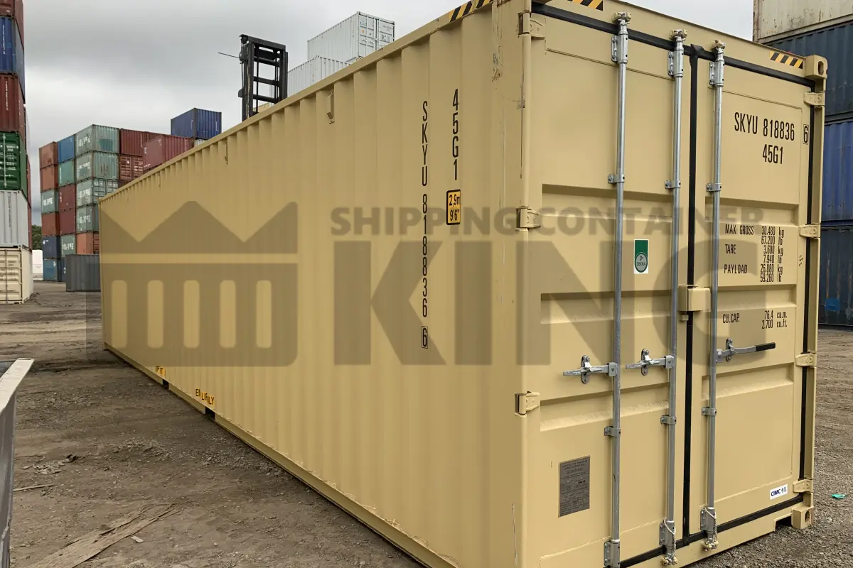 40' High Cube Shipping Container