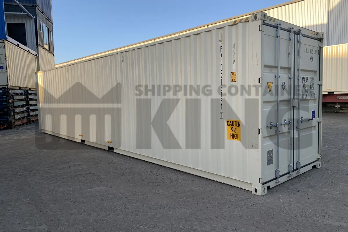 40' High Cube Shipping Container