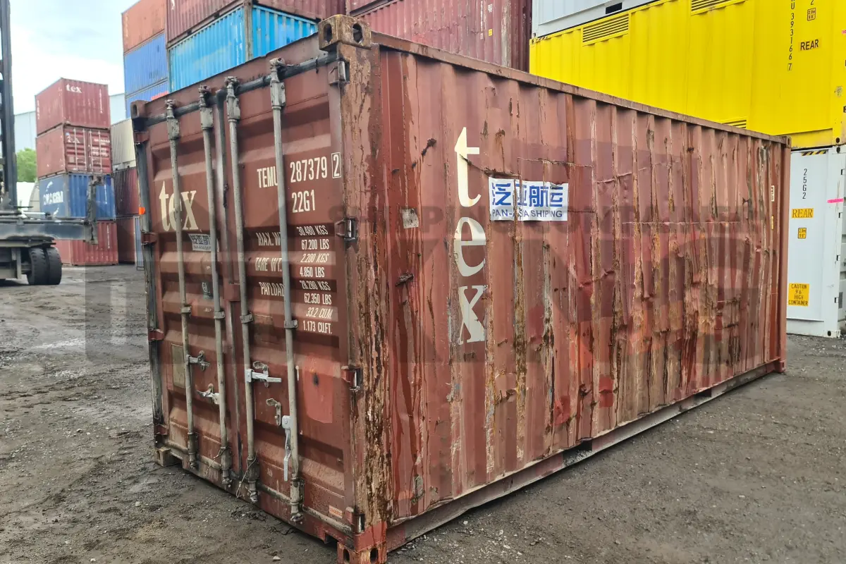 20' Standard Height Shipping Container (As-Is Condition)