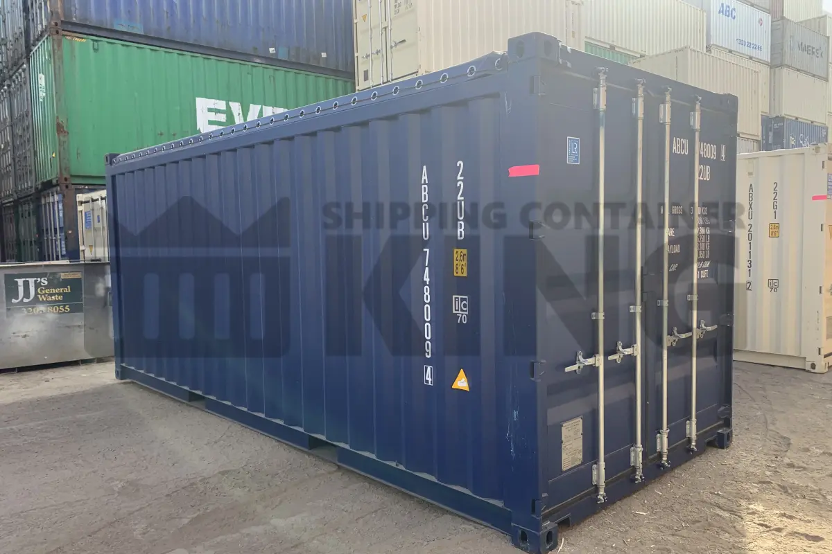 20' Standard Height Open Top (Tarp and Bows - steel floor)