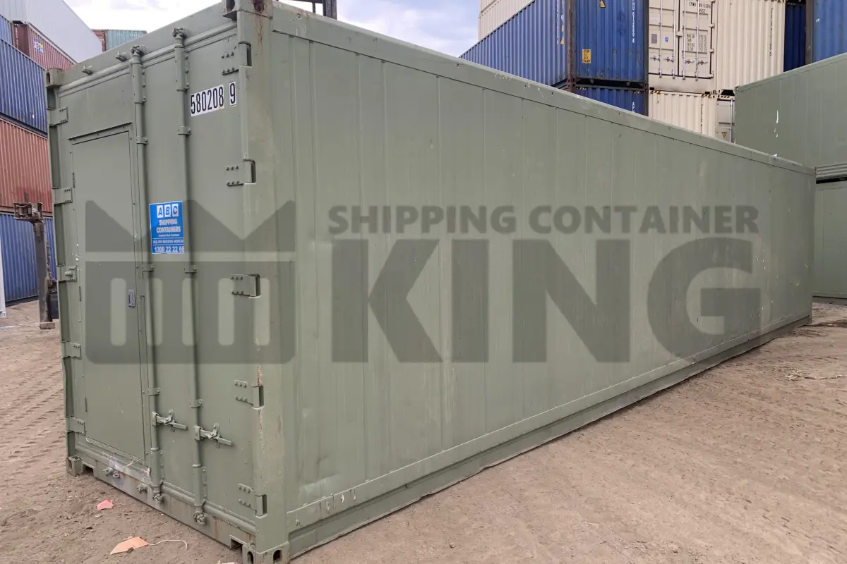 40' High Cube Shipping Container (Non-Operational, Modified)