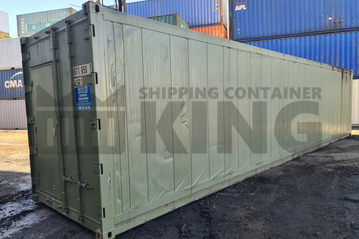 40' High Cube Shipping Container (Non-Operational, Modified)