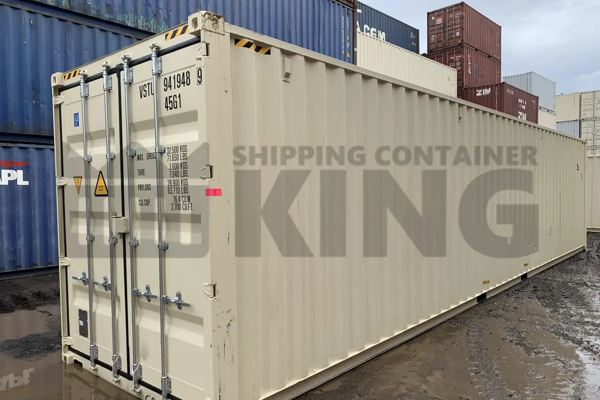 40' High Cube Shipping Container