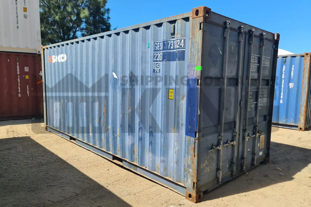 20' Standard Height Shipping Container