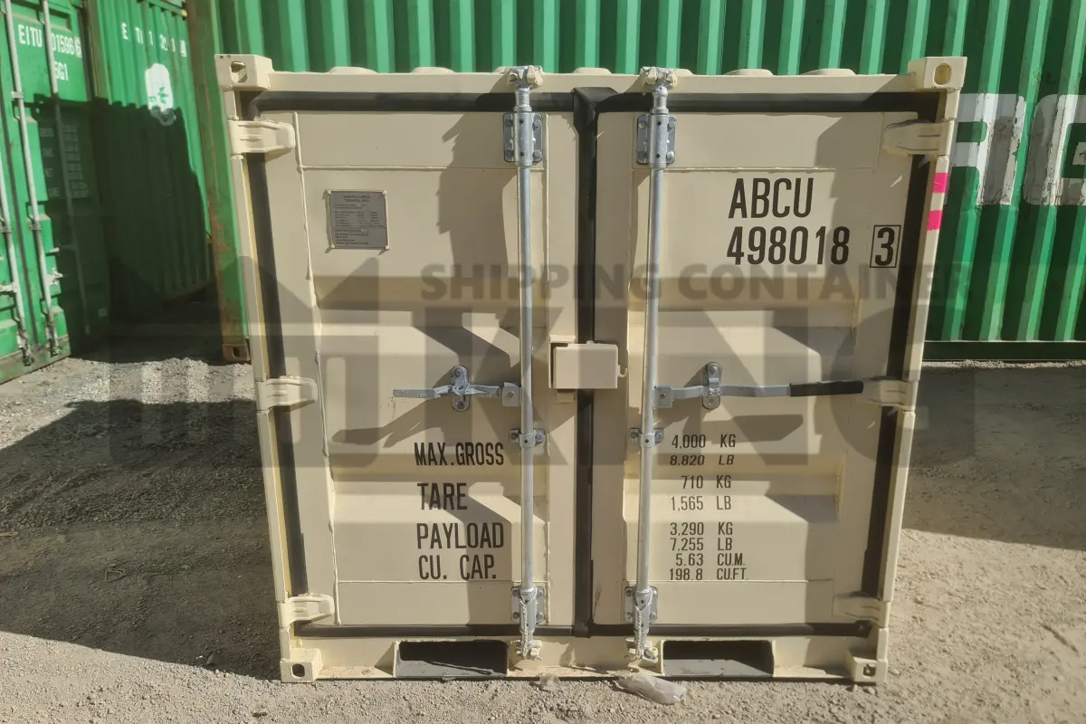 7' Mini Cube Shipping Container