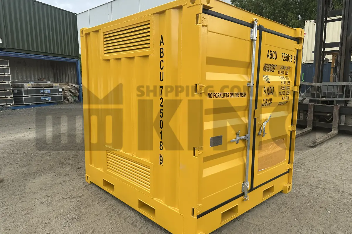 8' Dangerous Goods Shipping Container (4 Corner Post)
