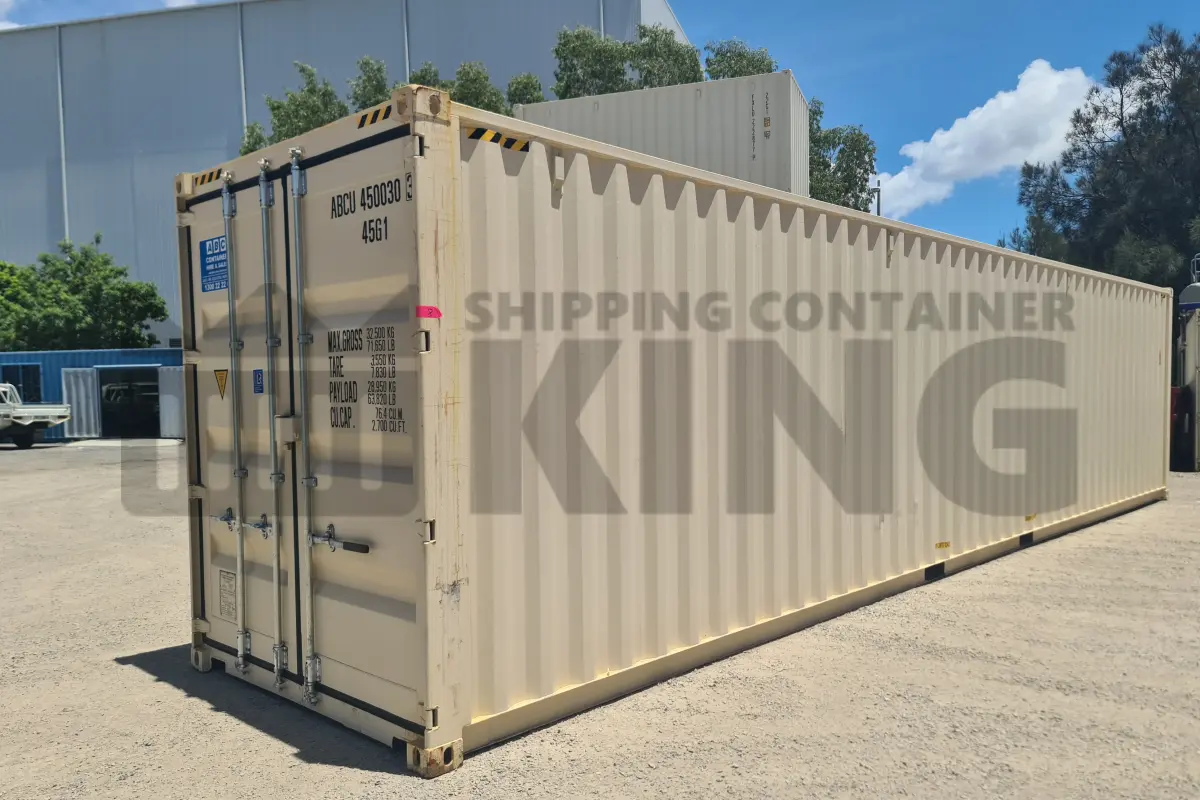 40' High Cube Shipping Container