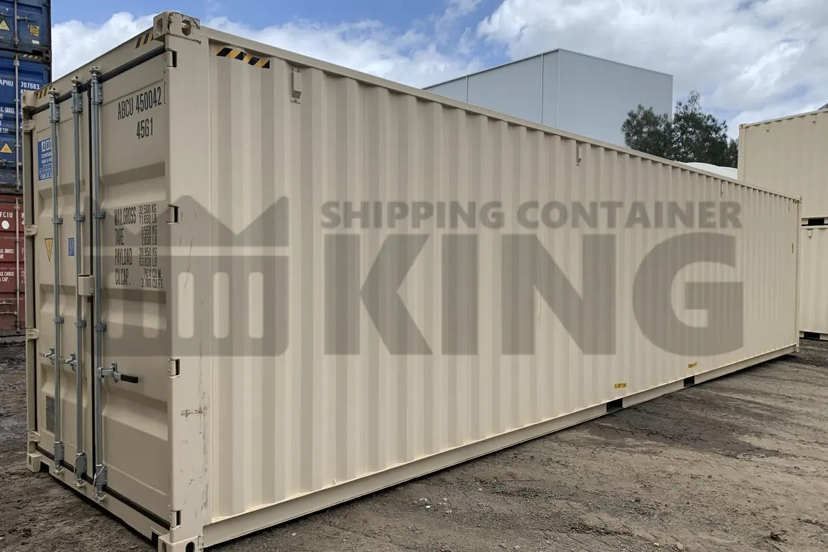40' High Cube Shipping Container