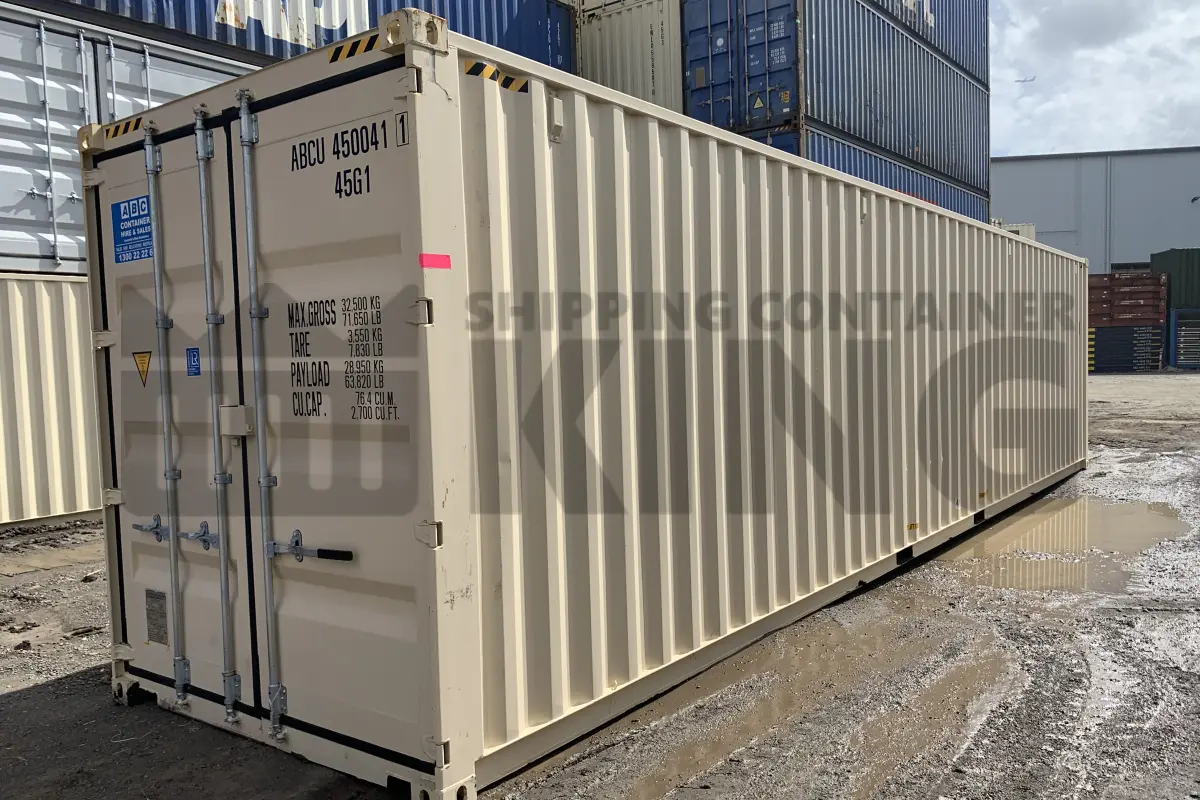 40' High Cube Shipping Container