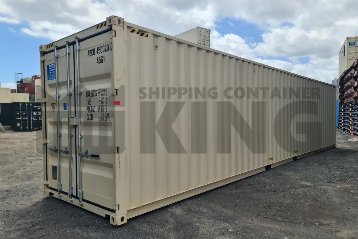 40' High Cube Shipping Container