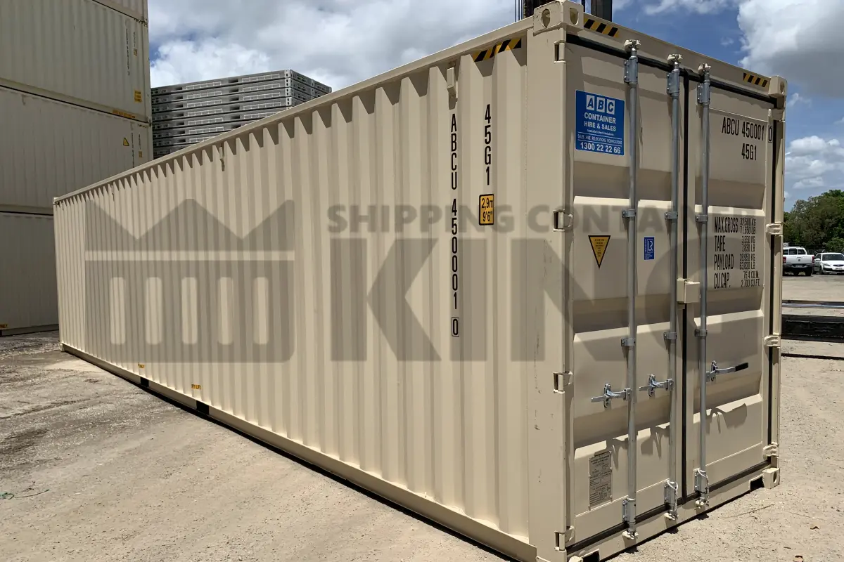 40' High Cube Shipping Container