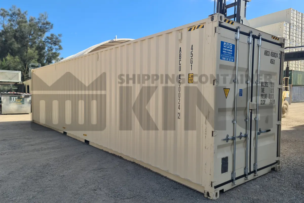 40' High Cube Shipping Container